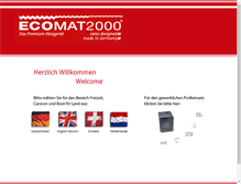 Tablet Screenshot of ecomat2000.de